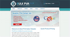 Desktop Screenshot of bulkpvaseller.com