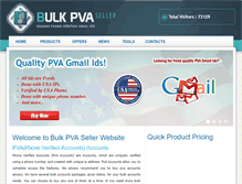Tablet Screenshot of bulkpvaseller.com